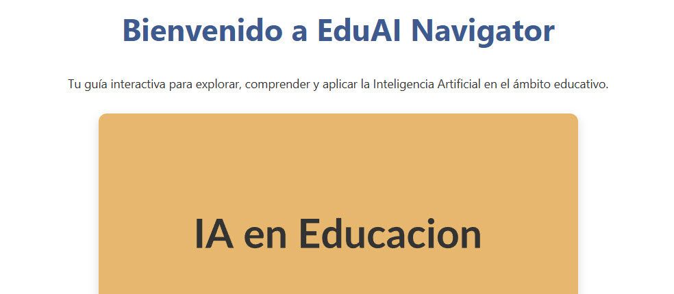 Banner de EduAI Navigator