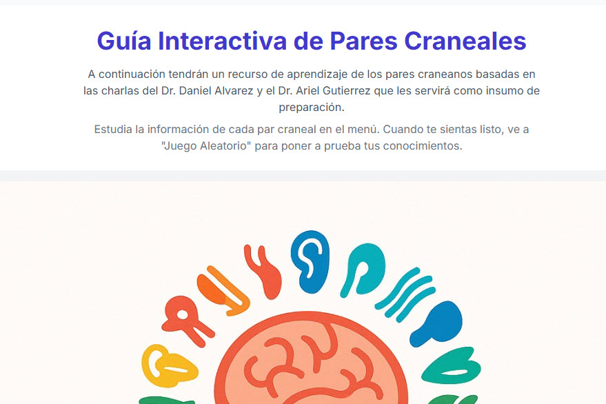 Banner de Guía Pares Craneales