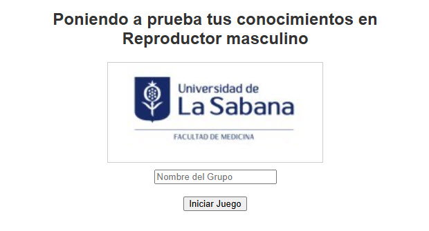 Banner de Juego Anatomía Masculina